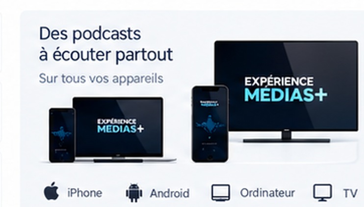 Des podcasts à écouter partout